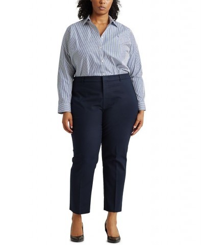 Plus Size Career Pants Navy $39.77 Pants