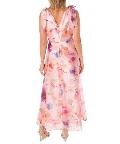 Women's V-Neck Maxi Dress Peony Multi $48.65 Dresses