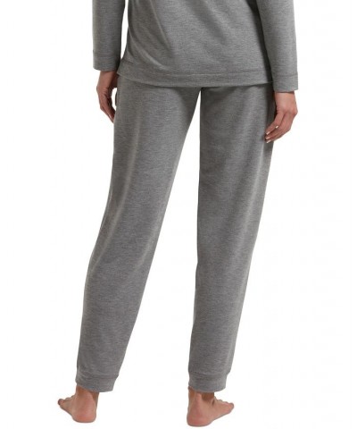 Super-Soft French Terry Cuffed Lounge Pants Gray $13.94 Sleepwear