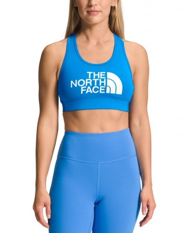 Women's Elevation Sports Bra Blue $26.50 Tops