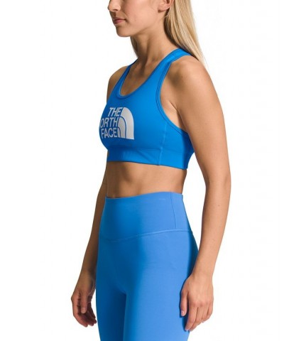 Women's Elevation Sports Bra Blue $26.50 Tops