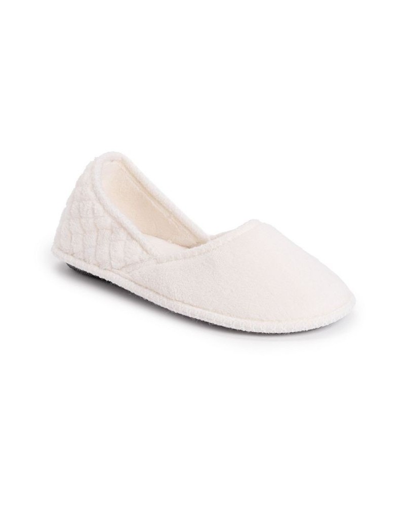 Women's Beverly Slip-on Slipper White $18.02 Shoes