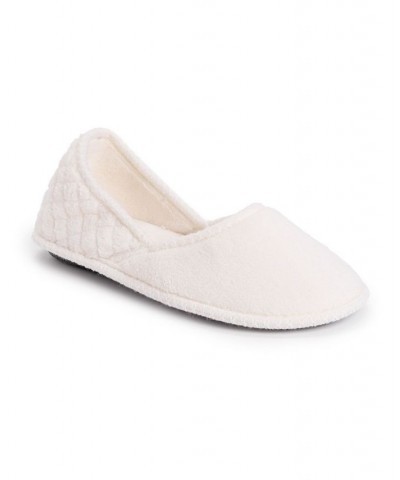 Women's Beverly Slip-on Slipper White $18.02 Shoes