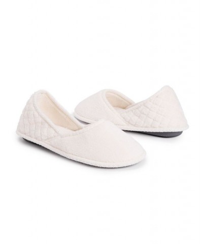 Women's Beverly Slip-on Slipper White $18.02 Shoes