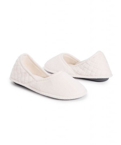 Women's Beverly Slip-on Slipper White $18.02 Shoes