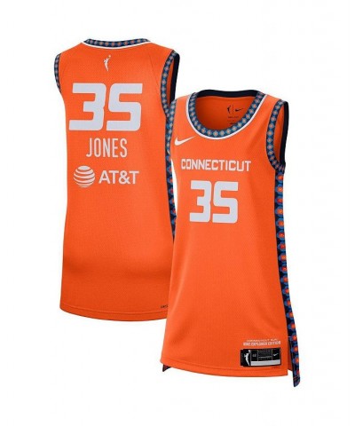 Women's Jonquel Jones Orange Connecticut Sun Explorer Edition Jersey Orange $53.90 Jersey