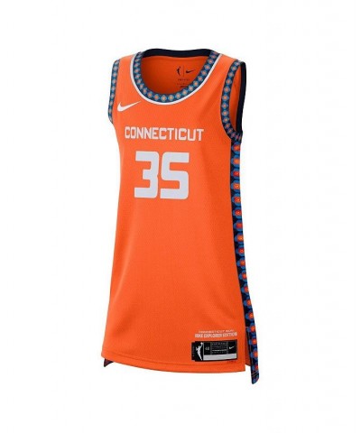 Women's Jonquel Jones Orange Connecticut Sun Explorer Edition Jersey Orange $53.90 Jersey