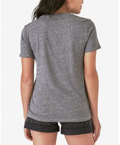 Women's Fender Heathered T-Shirt Heather Grey $17.85 Tops