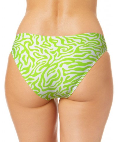 Juniors' Zoorama Hipster Bikini Bottoms Green $17.69 Swimsuits