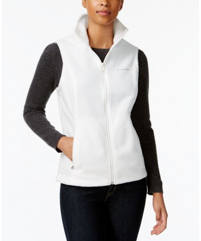 Women's Benton Springs Fleece Vest White $28.49 Jackets