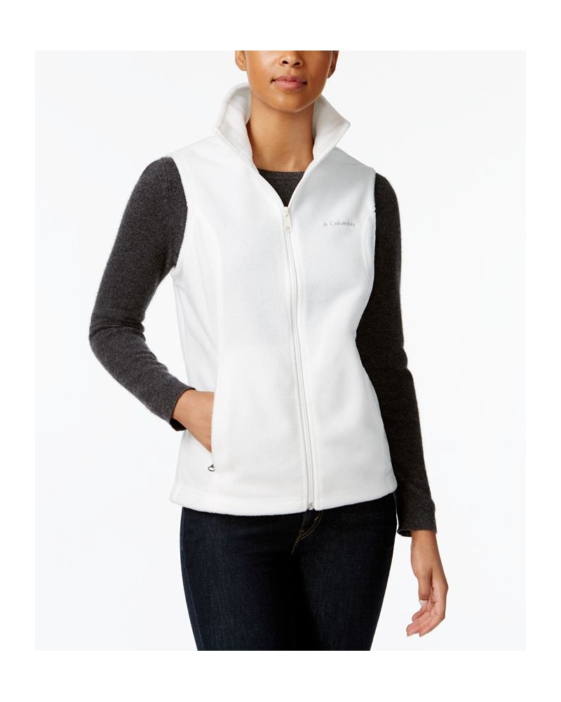 Women's Benton Springs Fleece Vest White $28.49 Jackets